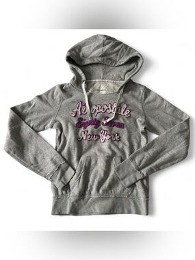 Aeropostale grey hoodie